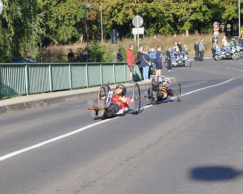 Handbike Halbmarathon in Kassel 15.09.2019